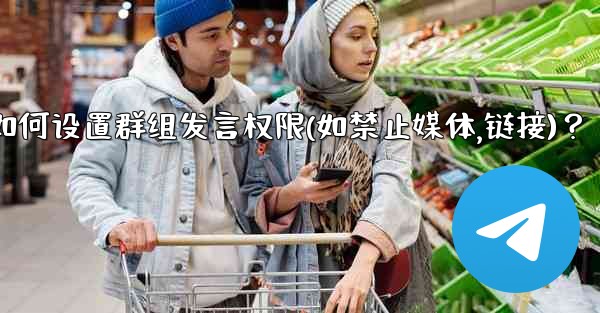 Telegram如何設置群組發言權限（如禁止媒體、鏈接）？;telegram如何设置群组发言权限(如禁止媒体,链接)？