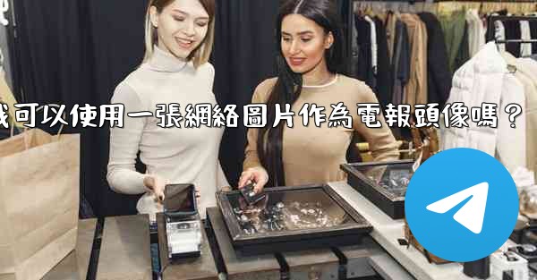 我可以使用一張網絡圖片作為電報頭像嗎？