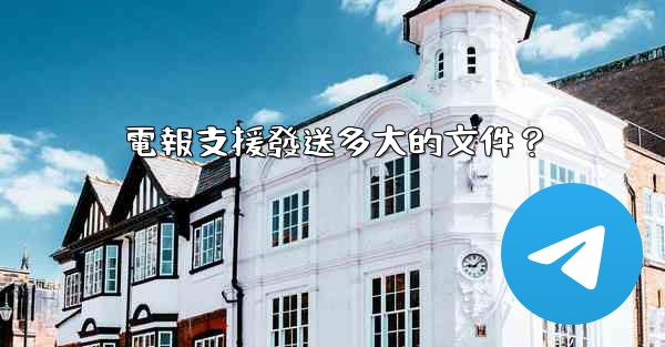 電報支援發送多大的文件？