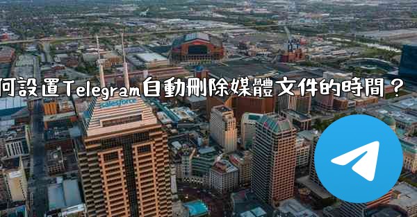 <b>如何設置Telegram自動刪除媒體文件的時間？</b>