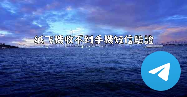 纸飞機收不到手機短信驗證