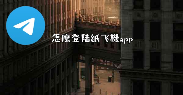 怎麼登陆纸飞機app