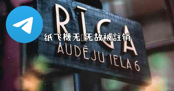 纸飞機无缘无故被註销