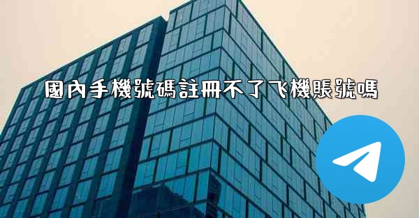 國內手機號碼註冊不了飞機賬號嗎