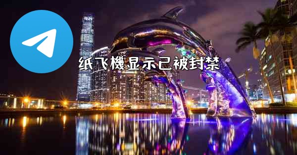 <b>纸飞機显示已被封禁</b>