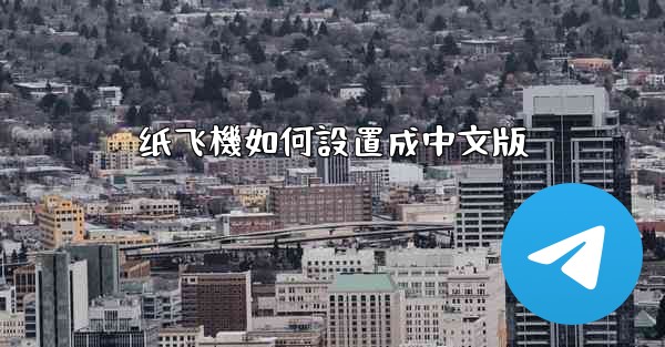 <b>纸飞機如何設置成中文版</b>