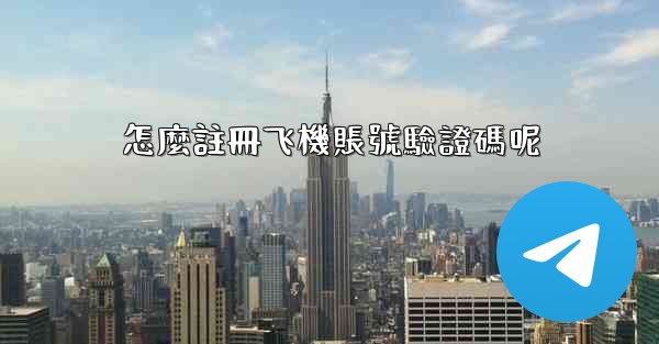 怎麼註冊飞機賬號驗證碼呢