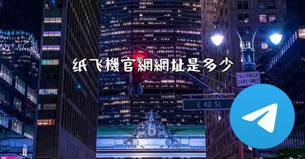 纸飞機官網網址是多少