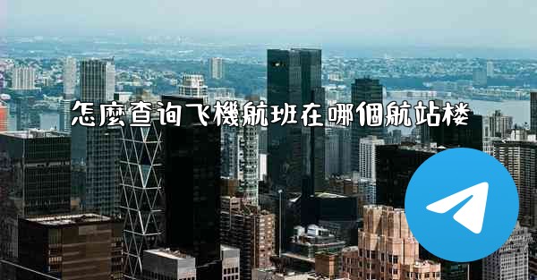 怎麼查询飞機航班在哪個航站楼