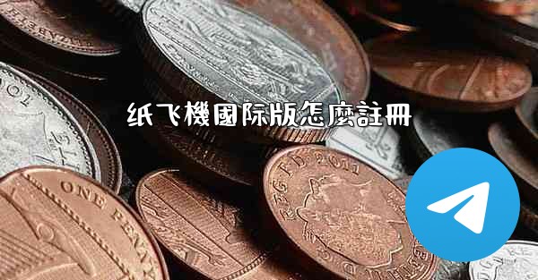 纸飞機國际版怎麼註冊