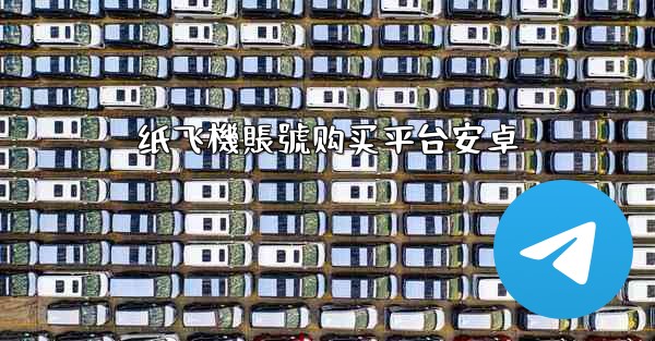 纸飞機賬號购买平台安卓