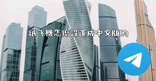 <b>纸飞機怎麼設置成中文版的</b>