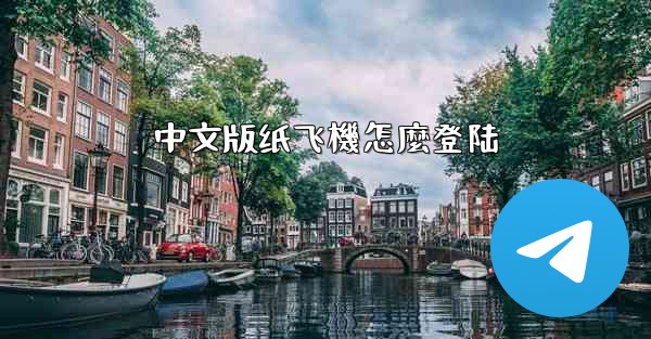 中文版纸飞機怎麼登陆