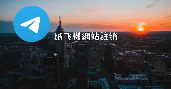 纸飞機網站註销