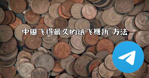 中國飞得最久的纸飞機折叠方法