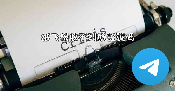 纸飞機收不到驗證號碼