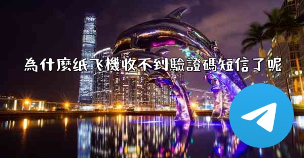 為什麼纸飞機收不到驗證碼短信了呢