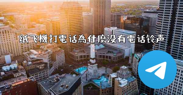 <b>纸飞機打電话為什麼没有電话铃声</b>