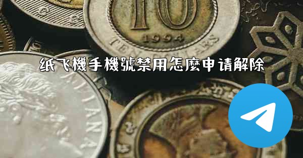 纸飞機手機號禁用怎麼申请解除