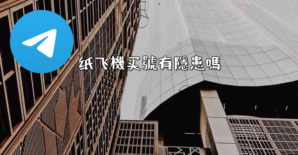 纸飞機买號有隱患嗎