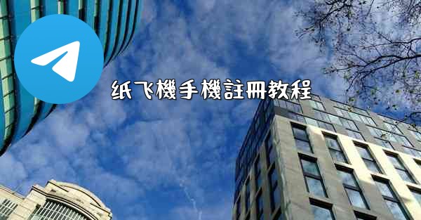 纸飞機手機註冊教程