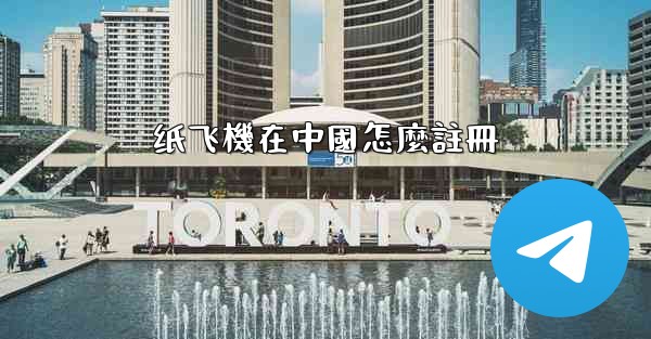 纸飞機在中國怎麼註冊