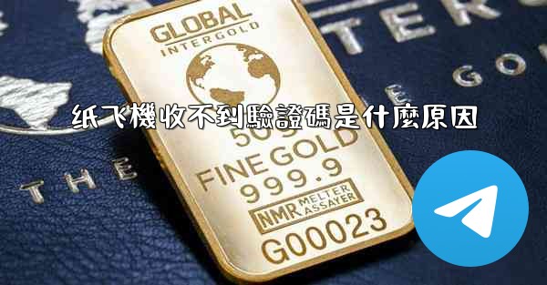 纸飞機收不到驗證碼是什麼原因