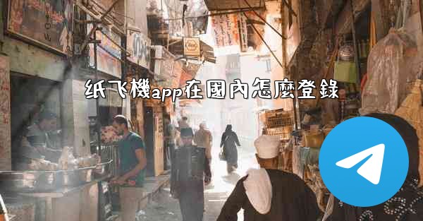 纸飞機app在國內怎麼登錄