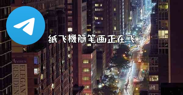 纸飞機簡笔画正在飞