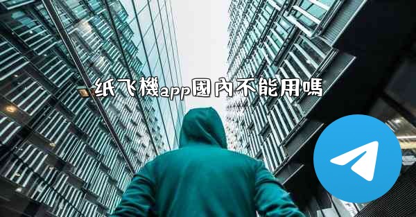 纸飞機app國內不能用嗎