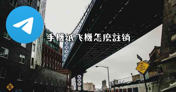 手機纸飞機怎麼註销