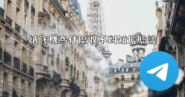 纸飞機為什麼收不到短信驗證