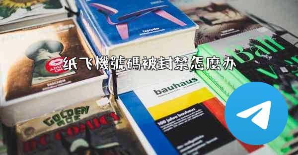 纸飞機號碼被封禁怎麼办