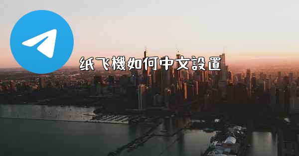纸飞機如何中文設置