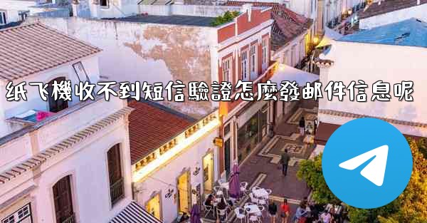 纸飞機收不到短信驗證怎麼發邮件信息呢