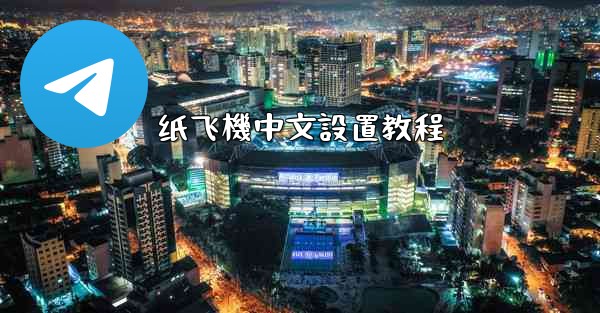 <b>纸飞機中文設置教程</b>