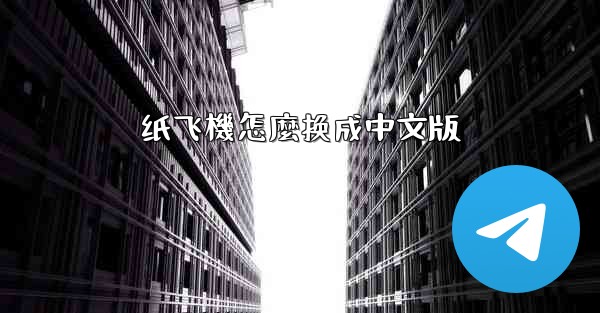 纸飞機怎麼换成中文版