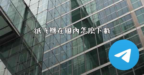 纸飞機在國內怎麼下載