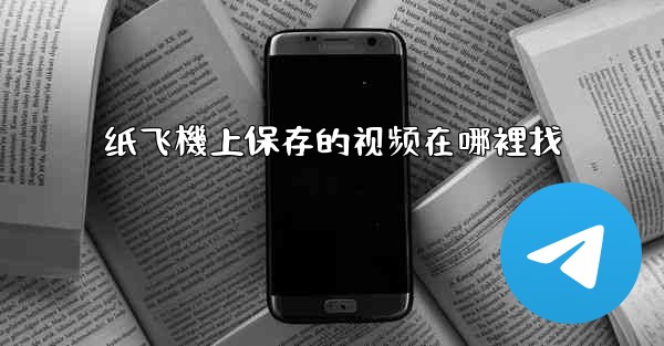 纸飞機上保存的视频在哪裡找