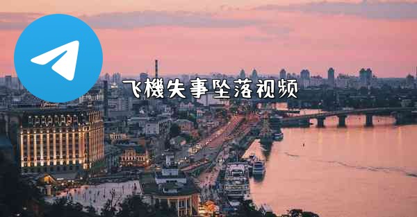 飞機失事坠落视频