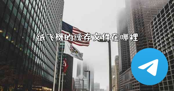 纸飞機的缓存文件在哪裡