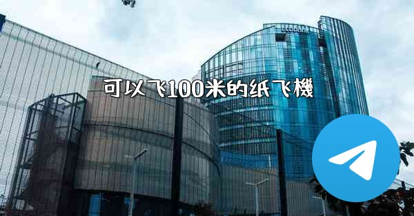 可以飞100米的纸飞機