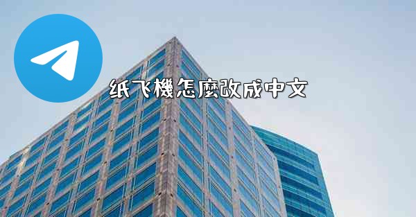 纸飞機怎麼改成中文