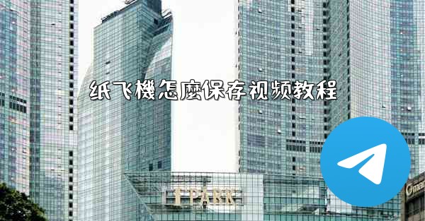 纸飞機怎麼保存视频教程