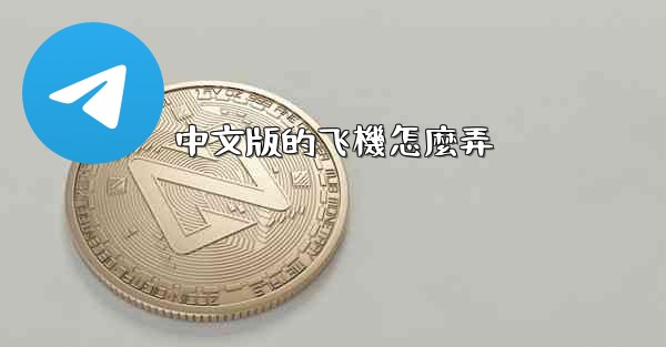 中文版的飞機怎麼弄