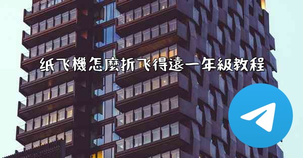 纸飞機怎麼折飞得遠一年級教程
