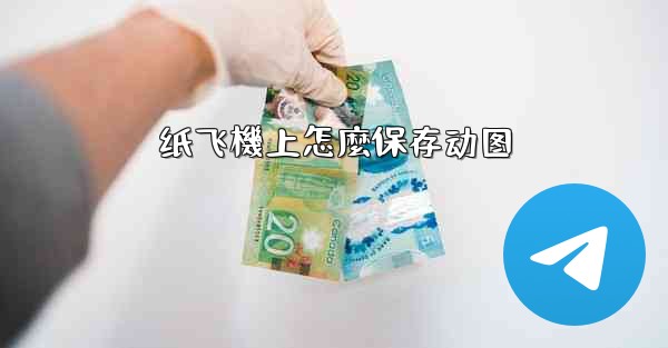 纸飞機上怎麼保存动图