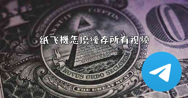 <b>纸飞機怎麼缓存所有视频</b>