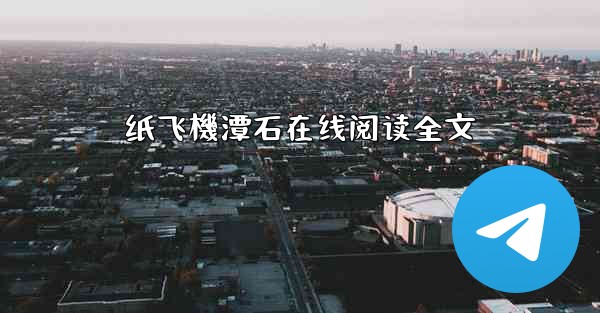 纸飞機潭石在线阅读全文