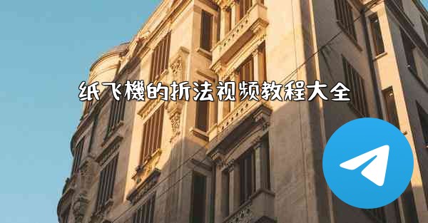 纸飞機的折法视频教程大全